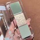 Корейский стиль Мороженое мятно-Зеленые тени для век Палитра блестящие водостойкие тени для век телесный макияж частная марка косметика