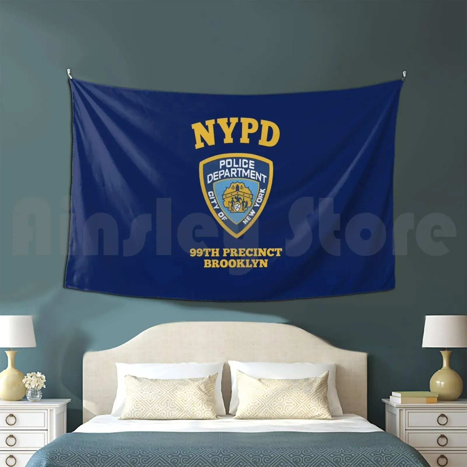

Nine | Cool классный гобелен гостиная спальня Nine 99 Cool Police Ny, без сомнения, Терри Эми Сантьяго