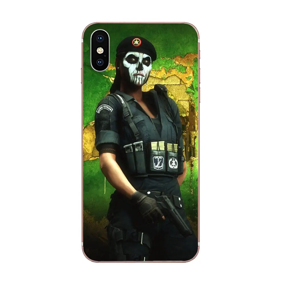 Мягкий чехол для мобильного телефона Rainbow Six Siege Xiaomi Redmi Mi 4 7A 9T K20 CC9 CC9e Note 7 9 Y3 SE Pro Prime