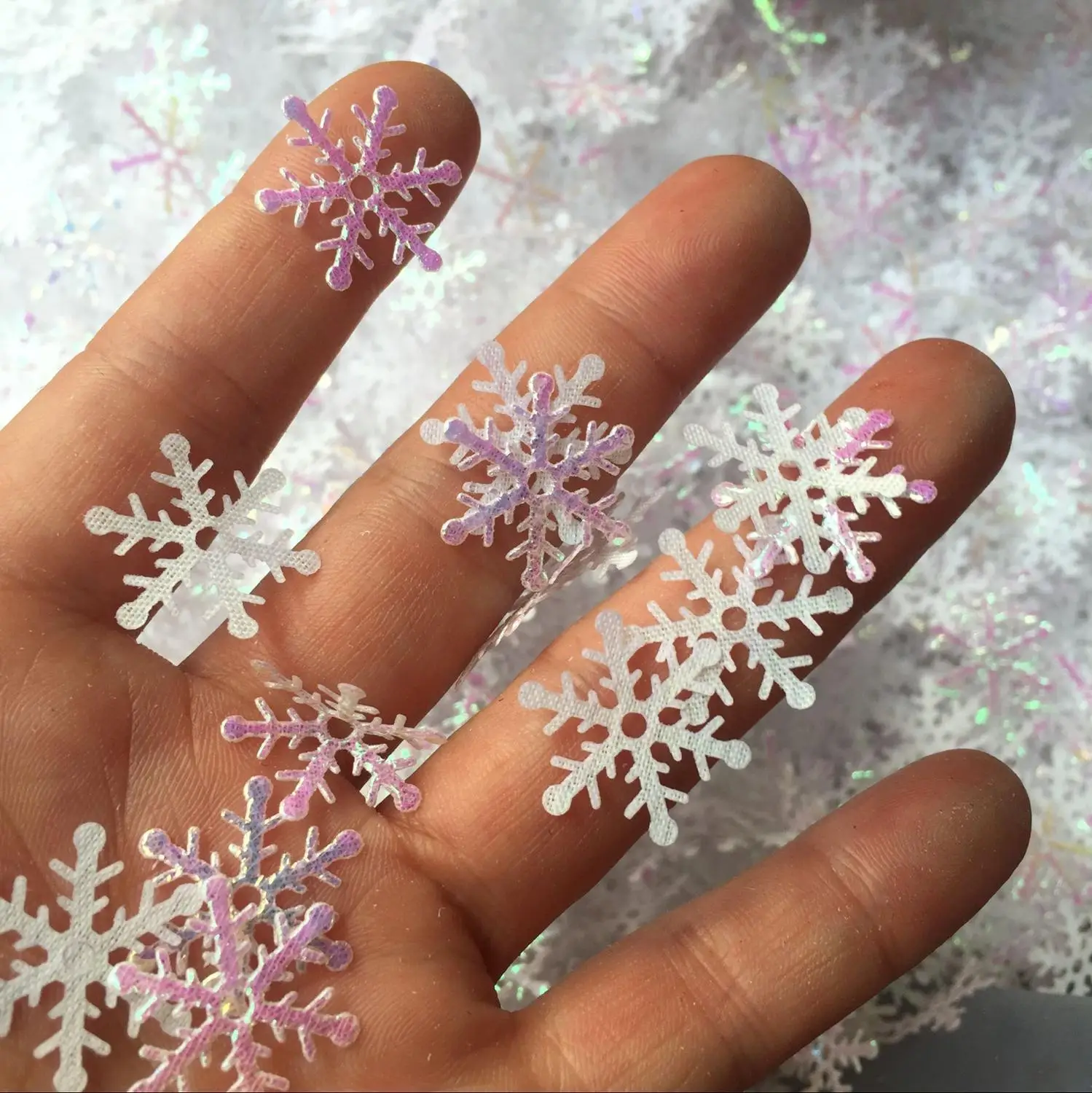 Снежинка зима 2019 Новогодняя Рождественская Детская спальня для дома украшение