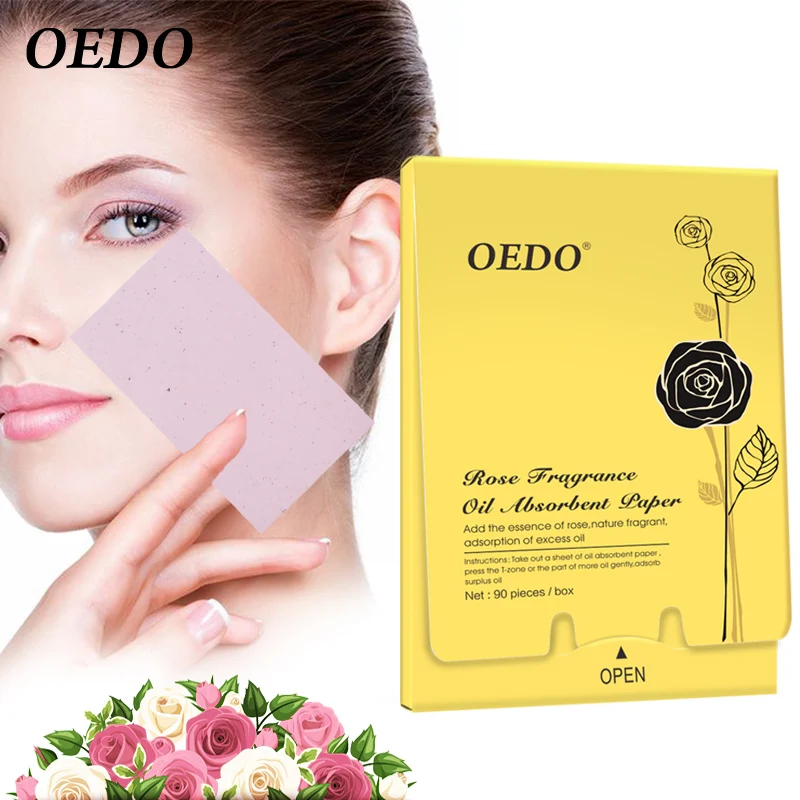 90 ⑤ кор. розовое масло абсорбирующая бумага для ухода за кожей лица поглощающие