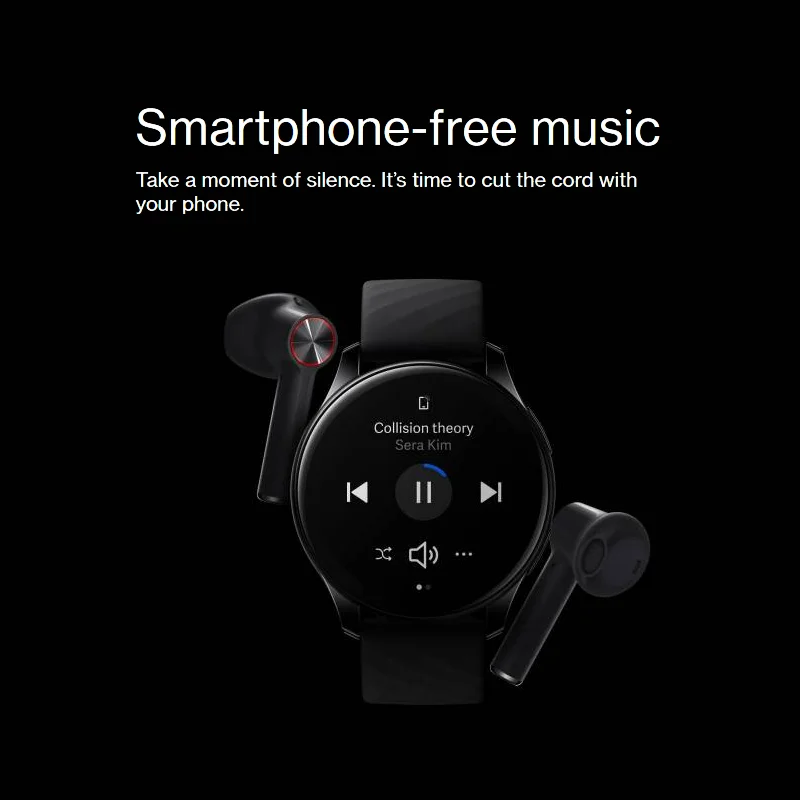 original oneplus watch 4gb smart watch 1 39 amoled bt5 0 ip68 gps for oneplus 9 10pro only support above android 6 0 phone free global shipping