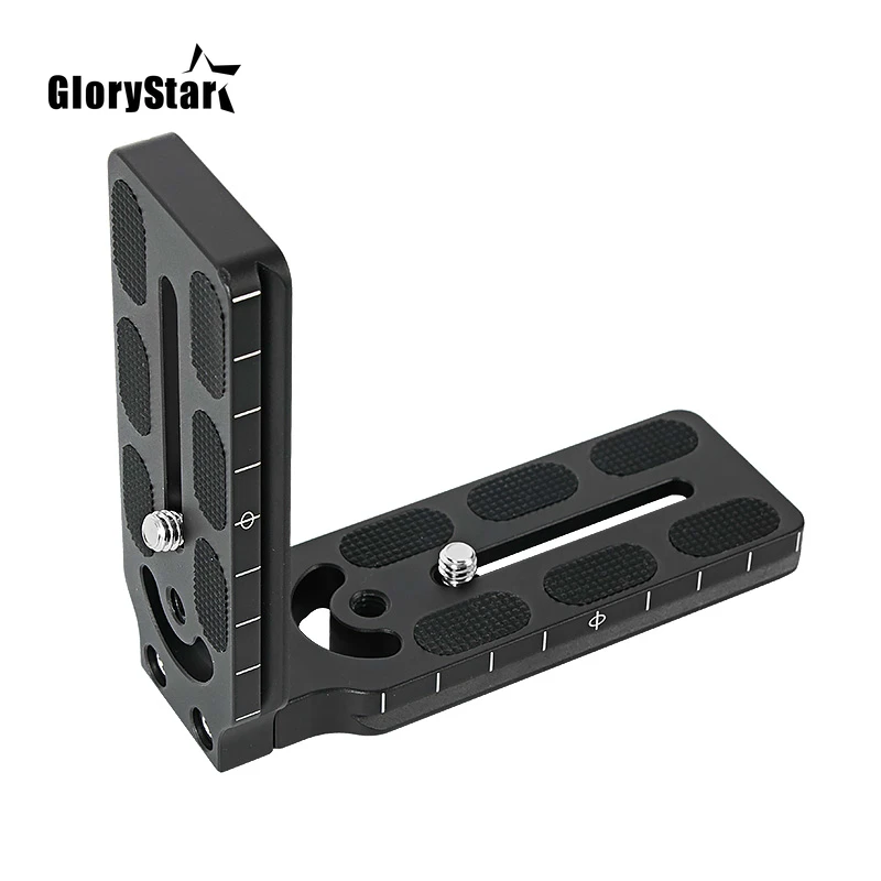 

Universal camera l bracket plate quick release plate L shape plate dslr mount adapter holder for CamFi controller arca camera