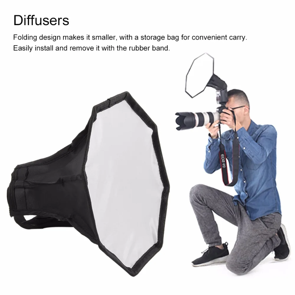 Универсальный софтбокс для вспышки фотовспышка CANON NICON фотостудии фотография