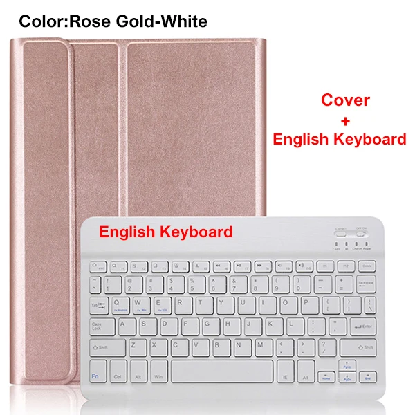 19IPAD102 DYBTEN MGJ Чехол с клавиатурой для iPad 10,2 чехол funda для Apple iPad 7 7-го поколения из искусственной кожи беспроводной Bluetooth чехол для планшета - Цвет: 19IPAD102 DYBTEN MGJ