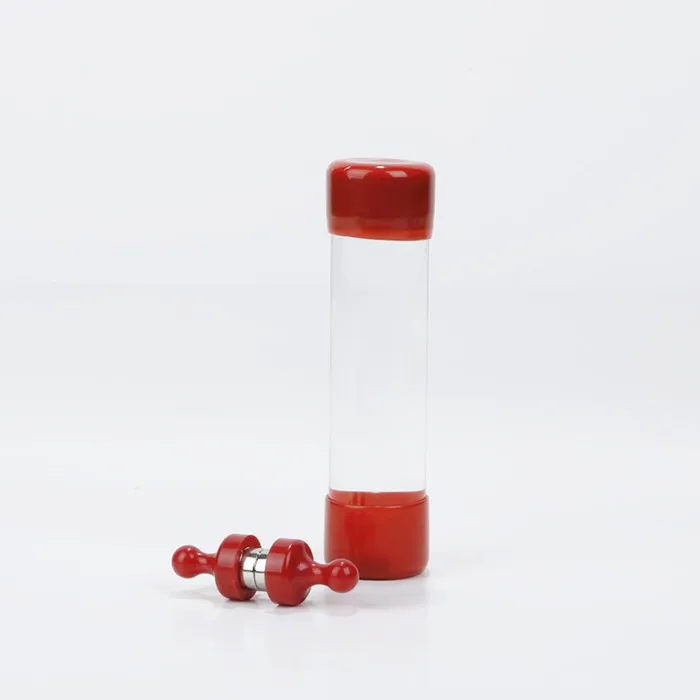 Red Lid Феррофлюид игрушка-Непоседа для взрослых и детей Magfluid Gadge декомпрессионное отверстие, бутылка для жидкости, расслабляющая сенсорная Подарочная игрушка - Цвет: Red Lid