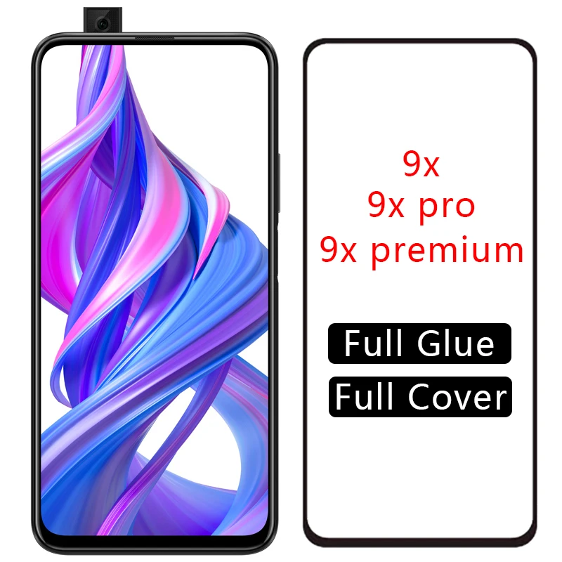 Защитное стекло закаленное для huawei honor 9x 9 x x9 9xpremium 9xpro пленка экрана 6 59 | Мобильные