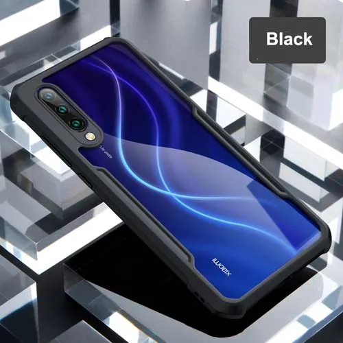 Для Xiaomi mi 9 Lite A3 CC9 чехол для телефона XUNDD Роскошная подушка безопасности противоударный полный защитный чехол на заднюю панель для mi 9 mi 9t Pro Coque - Цвет: Black