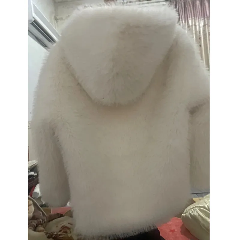 Осенние женские куртки из искусственного меха верхняя одежда для женщин пальто