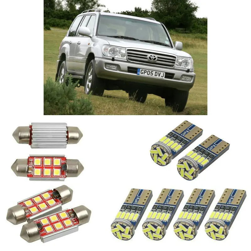 Внутренний светодиодный автомобильный светильник s для Toyota Land cruiser amazon j1