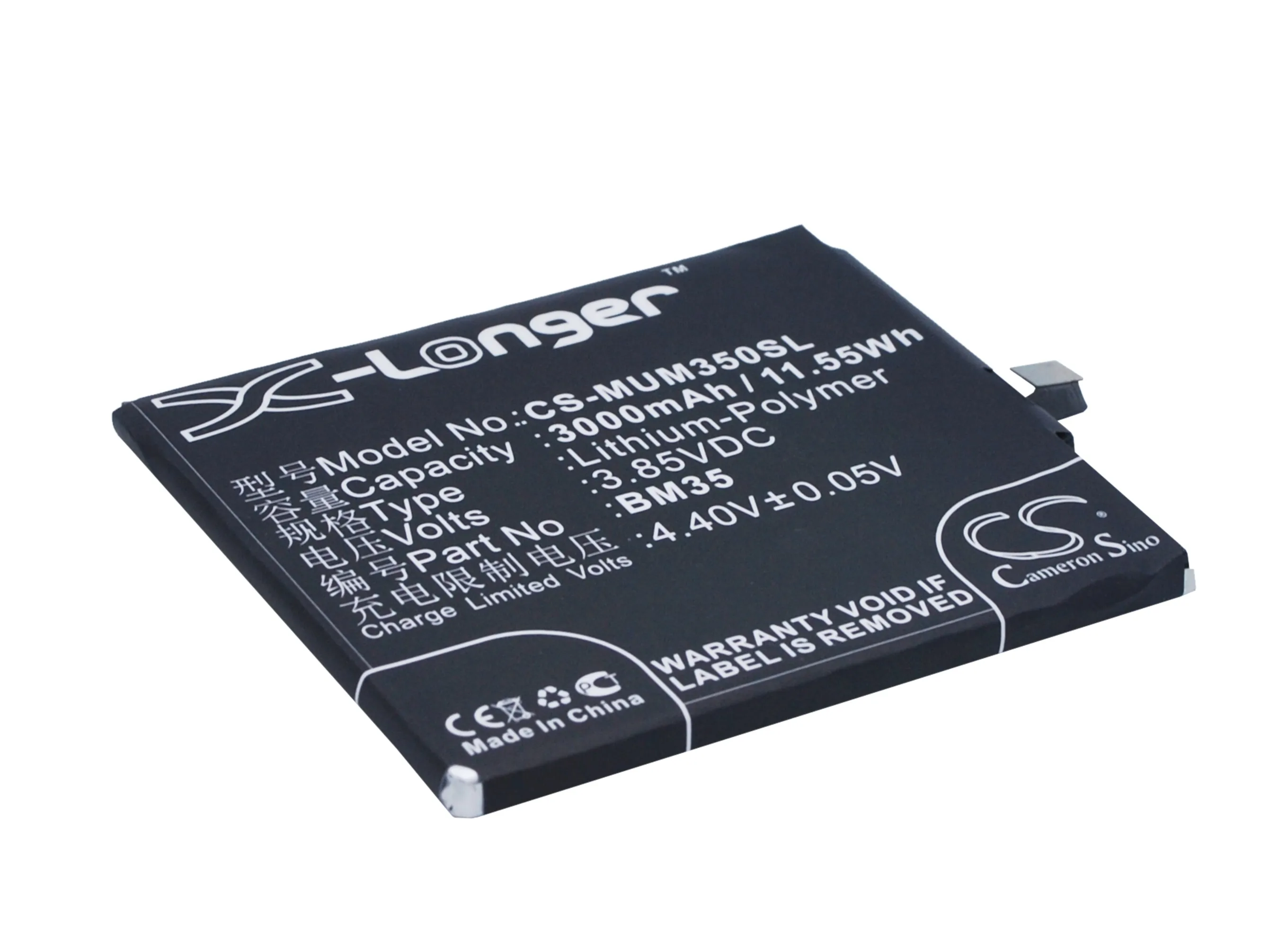 

cameron sino for XIAOMI Mi 4c Mi 4c Dual SIM BM35 battery