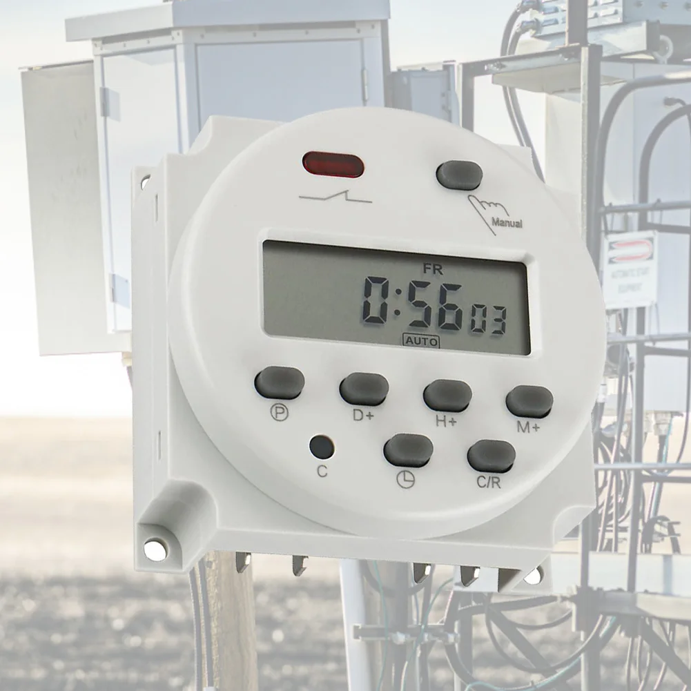 

LCD Mini Multifunctional Programmable Timer Switch 12V CN101A Digital Weekly Programmable Digital Timer Switch Time Relay