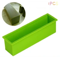 silicone soap mold rectangular flexible mould for diy handmade tool