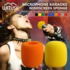 Универсальный утолщенный чехол для микрофона, моющийся и дышащий, пенопластовый чехол для микрофона, Ручной Чехол для микрофона караоке