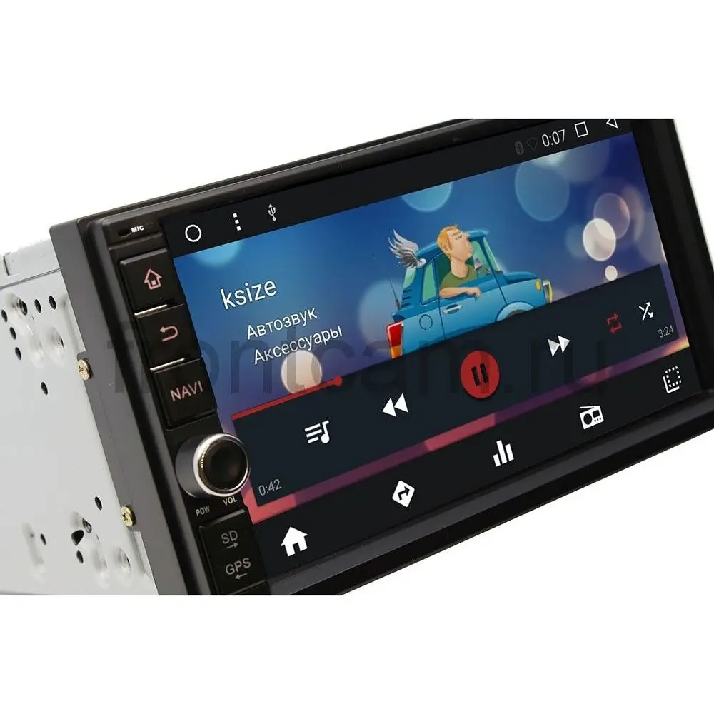 Штатная магнитола Wide Media WM VS7A706NB для Nissan Juke Qashqai X Trail Patrol Android 7.1.2 (4 ядра)|Мониторы