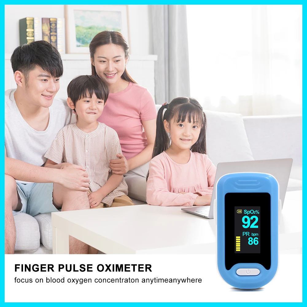 Пульсоксиметр RZ на кончик пальца бытовой прибор для измерения артериального