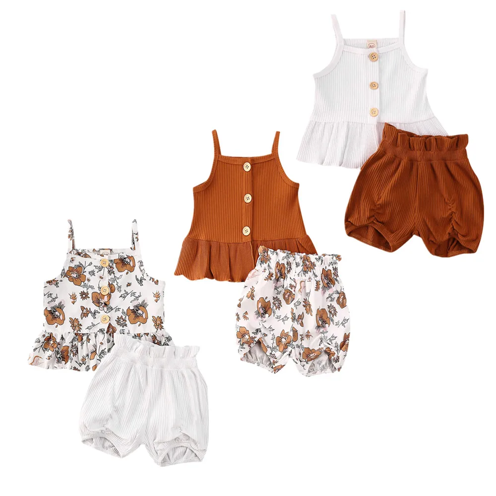 Новинка Детская жилетка для маленьких девочек топ шорты комплекты одежды