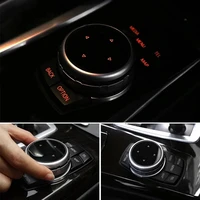 car multimedia buttons trim cover stickers for bmw 1 2 3 5 7 series x1 x3 x5 x6 f25 f30 f10 f11 f07 e90 e92 e70 e71 f01 f20 f22