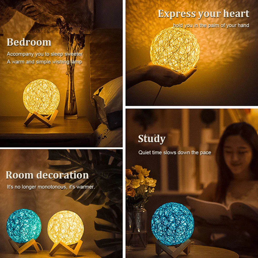 Светодиодный ночной Светильник usb 0 5 Вт Лунная Ночная лампа для туалета с