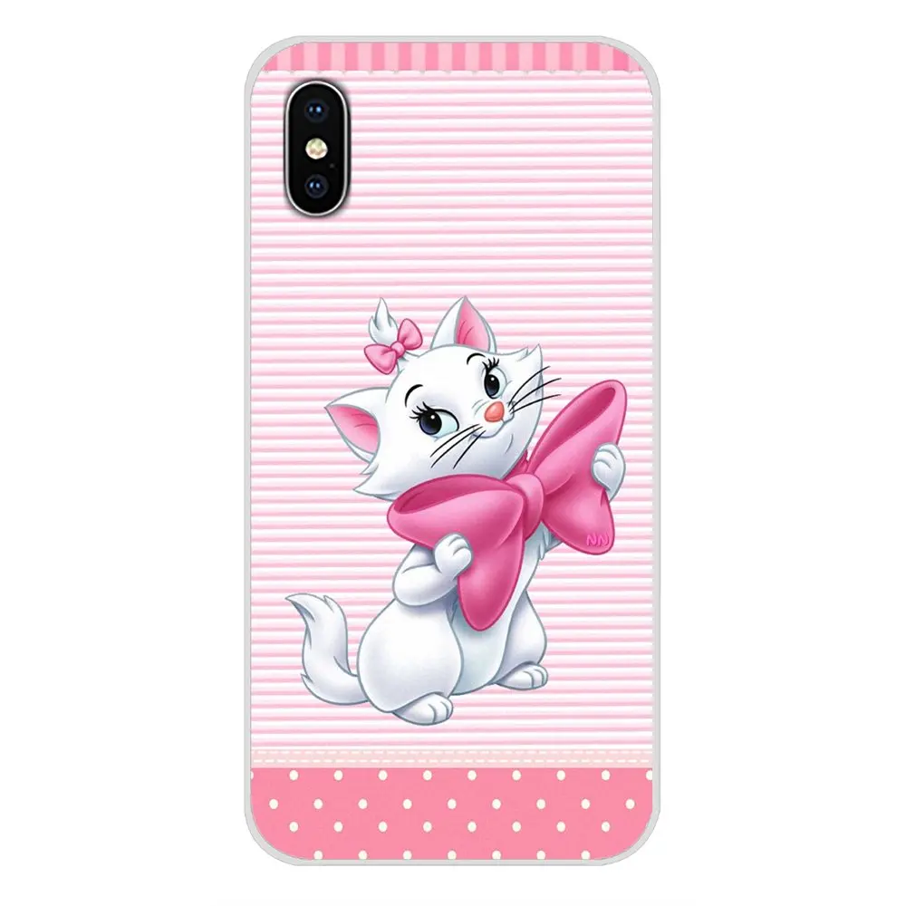 Accessories Phone Shell Cover Cartoon Aristochats Marie Cat For Xiaomi Redmi 4A S2 Note 3 3S 4 4X 5 Plus 6 7 6A Pro Pocophone F1 | Мобильные