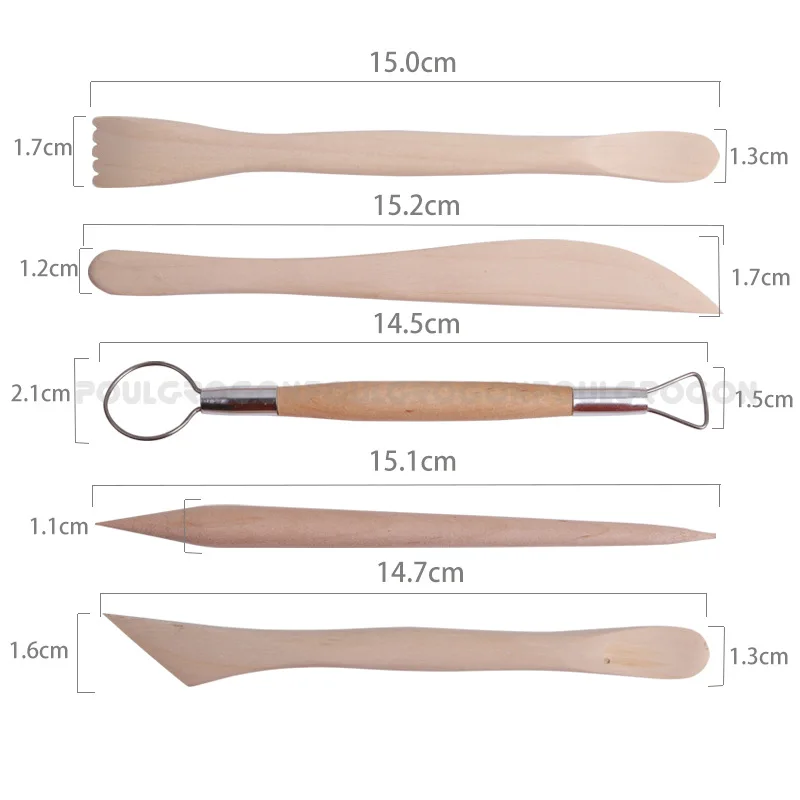 24 шт. набор инструментов для лепки из мягкой глины|Инструменты изготовления