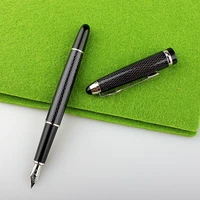 jin hao fountain pen metal ink pen 0 5mm nib converter filler stationery office school supplies writing gift