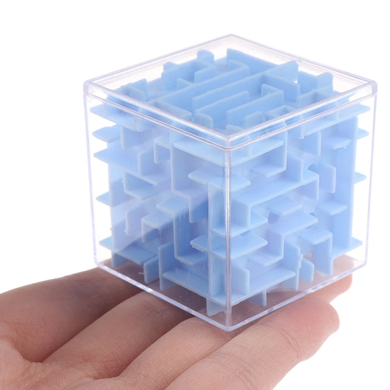

3D Mini Speed Cube Maze Magic Cube Puzzle Game Cubos Magicos Learning Toys Labyrinth Rolling Ball Toys For Chilren Adult