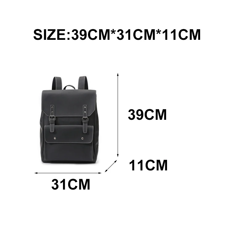 

Retro Backpacks Leather Designer Men's Bags Anti-theft School Backpack Luxury Brand Travel Computerbag Fashion Shoulder Bags