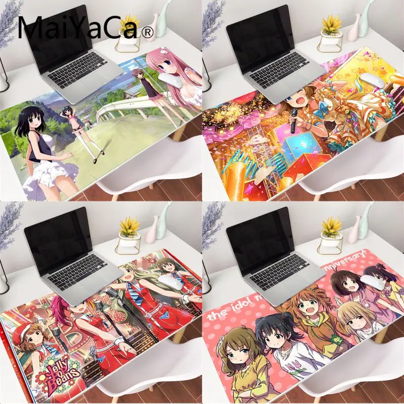 MaiYaCa momoko suou Японские Аниме Коврик для мыши с девушкой игровые коврики игровой