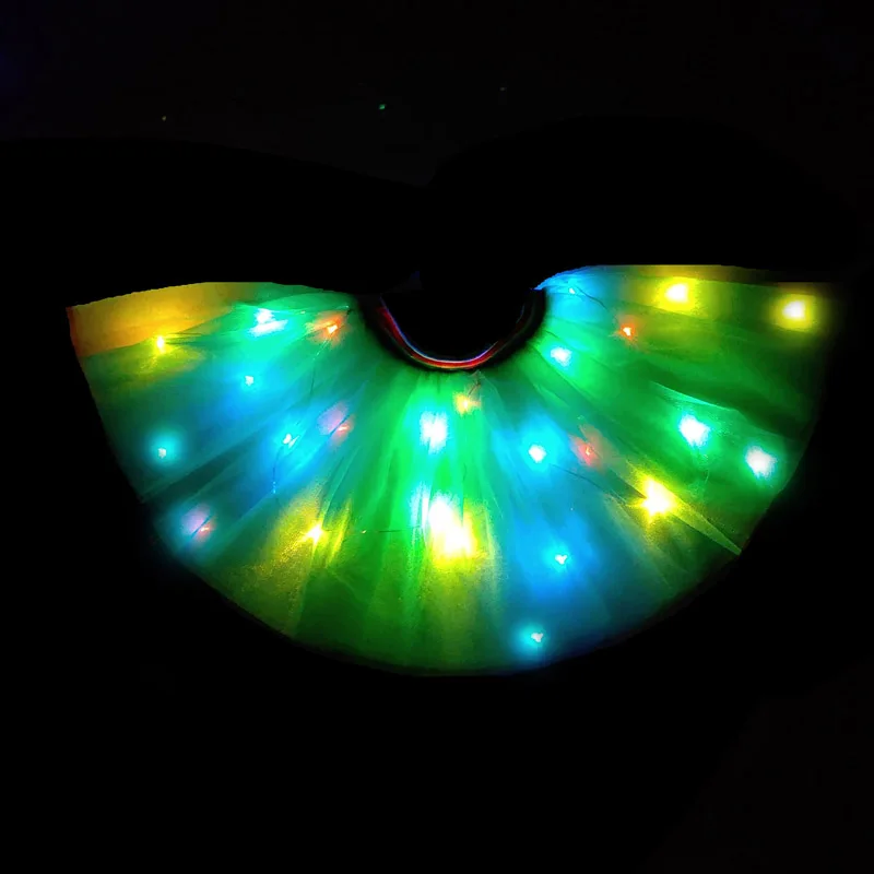 Новинка 2020 розовая светодиодная юбка принцессы модная сексуальная мини в виде