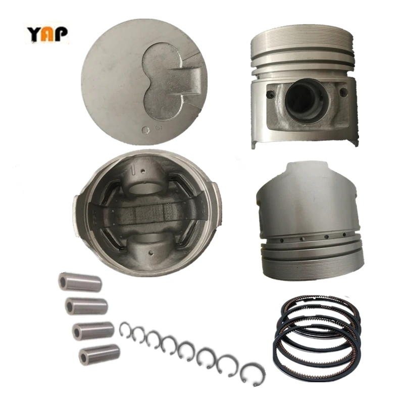 Набор поршневых и колец STD для Mitsubishi TRITON WARRIOR/ANIMAL SHOGUN PAJERO L200 L300 4D56 2.5TD 1110A561 1996-2012 |