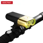 Велосипесветильник Gaciron V9D-1800, 1800 лм, зарядка от USB, 6700 мАч, внешний аккумулятор, водонепроницаемость IPX6