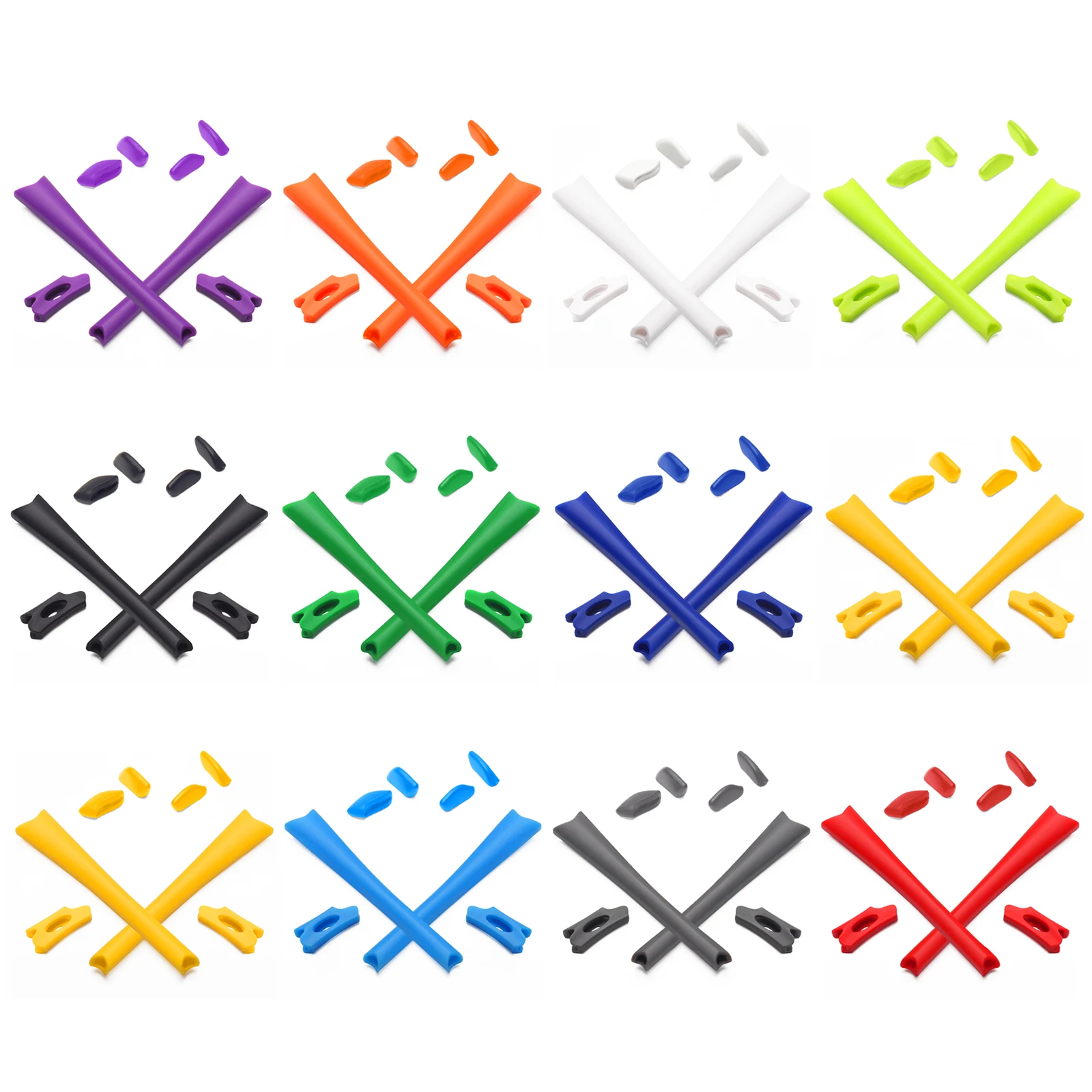 Mryok резиновый комплект сменные носки с ушками и носовой частью для Оукли