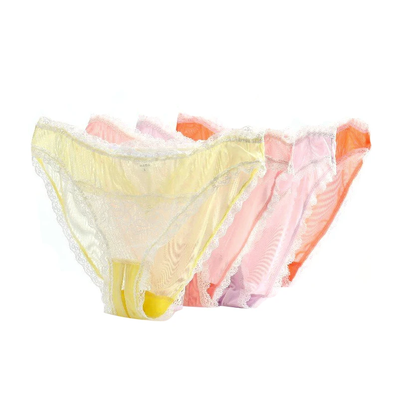 

13colors Sexy Lace Panties Soft Breathable Briefs Women Underwear Ladies sexyPanty Transparent spandex Tempting Low-RiseLingerie