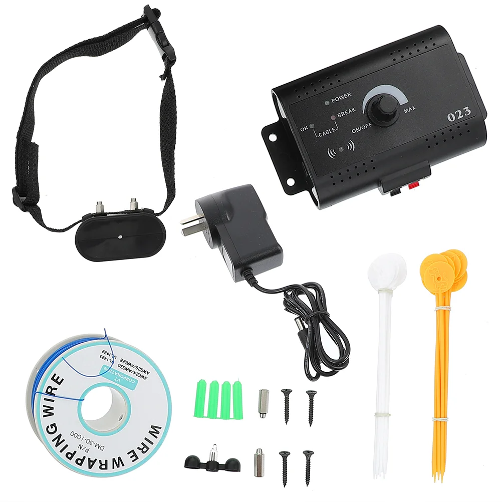 

1 Set Professional Electronic Dog Fence System Dog Training Fence (US Plug)