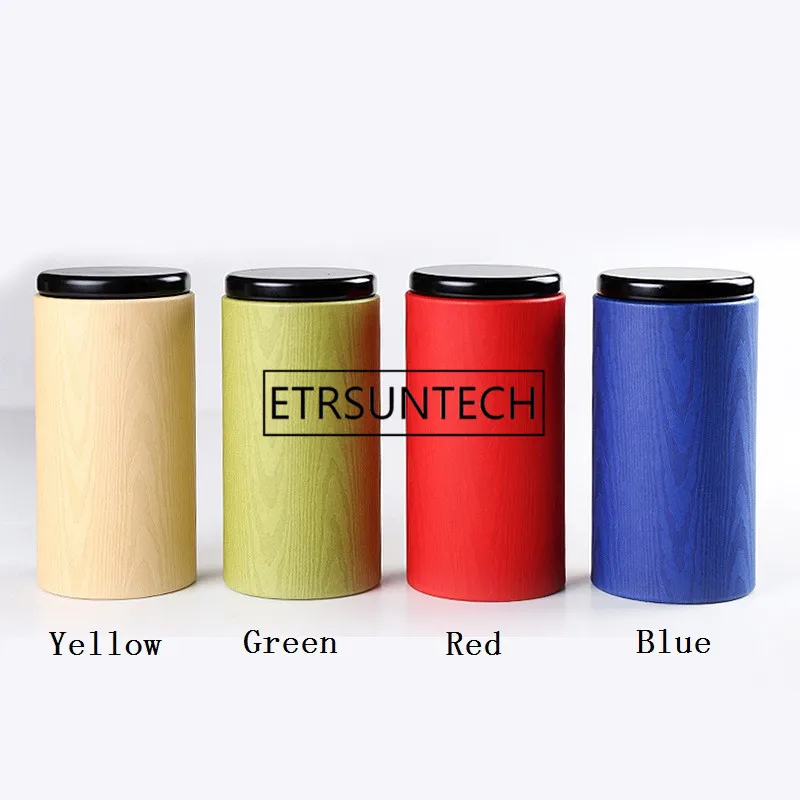 80pcs bark stripe Tea Packaging Tube Drawing Tube Wrapping Packaging Wholesale Kraft Coffee Paper Tube Oil painting cylinder