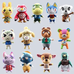 Милые прекрасные мягкие животные K.K. Tom Nook 20 см пересечение животных из Селеста, Ровер Боб брестер Shizue Isabelle, подарок для детей