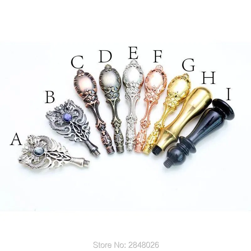 Таможня деревенский Ретро Макарон цвет воск печать индивидуальная восковая