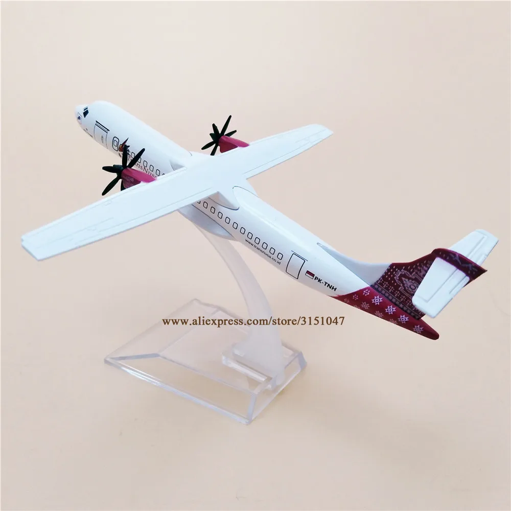 16 см Air transmusa ATR ATR72 600 PK TNH Airlines модель самолета из сплава металла литья под