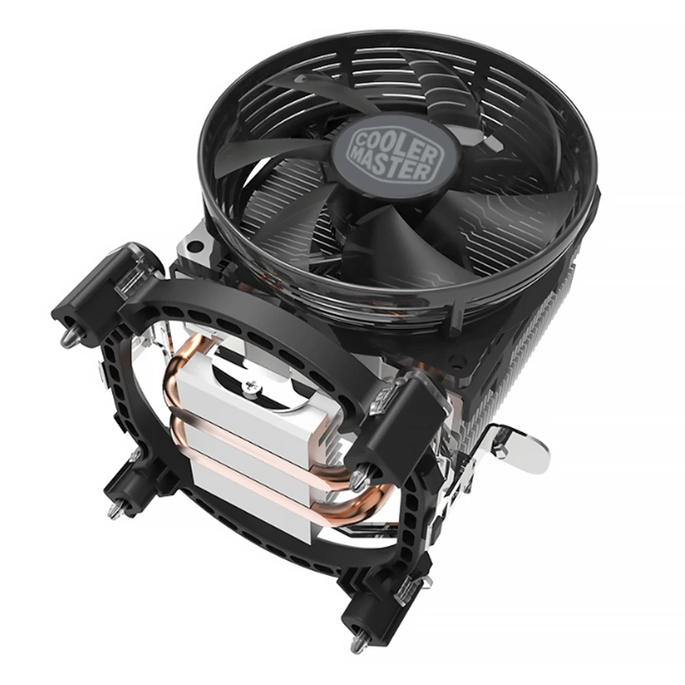 Кулер Master T20 для процессора с 2 медными тепловыми трубками кулер Intel 775 115X AMD AM4 AM3