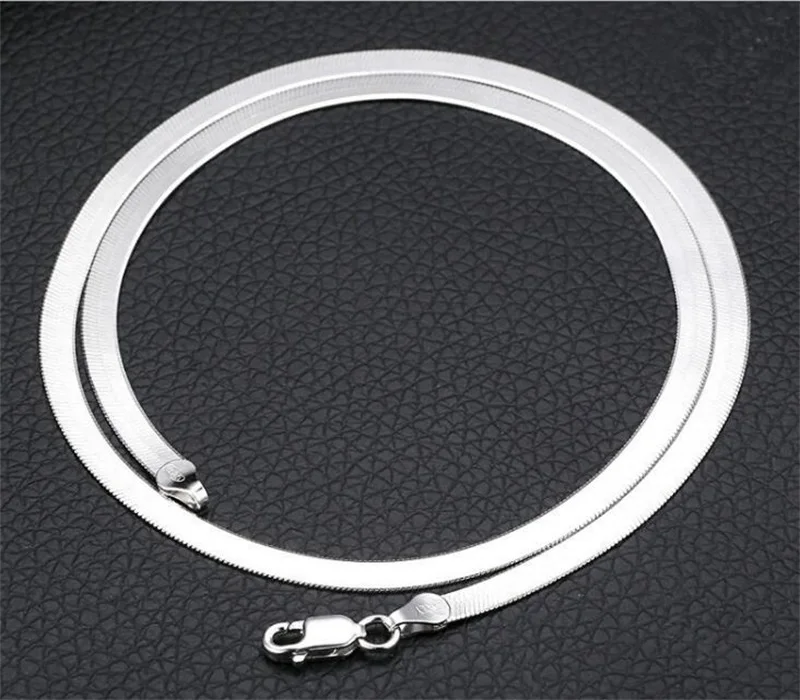 Ожерелье чокер из серебра 925 пробы для женщин ручной работы оригинальное