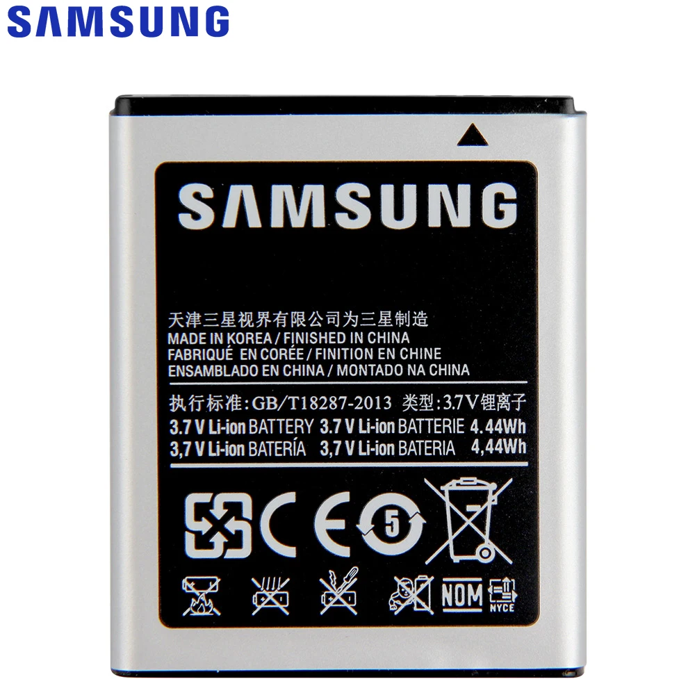 Оригинальный аккумулятор SAMSUNG EB494353VU EB494353VA для Samsung S5330 S5232 C6712 S5750 GT-S5570 i559 S5570