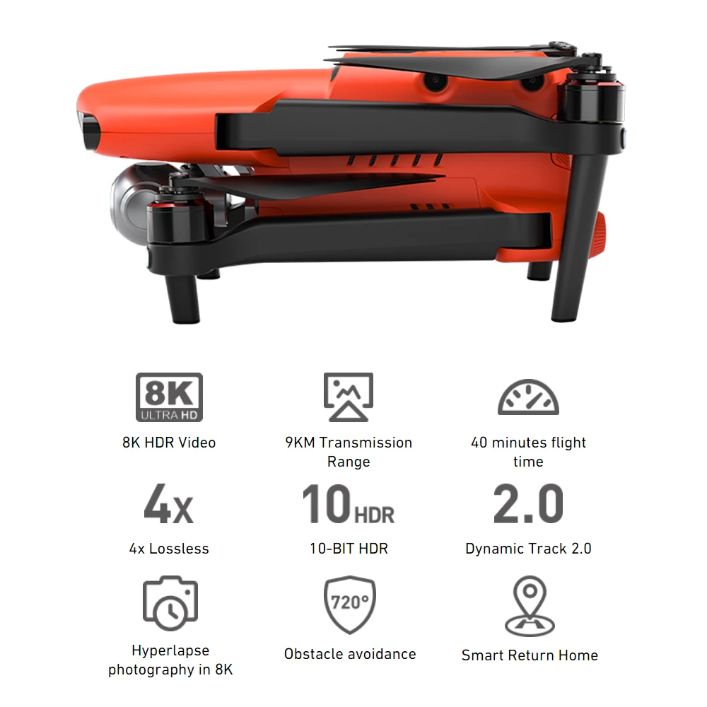 New Original Autel Robotics EVO II Pro Camera Drone Quadcopter 6K Ultra HD Video 1” CMOS RC Set Remote Control | Электроника