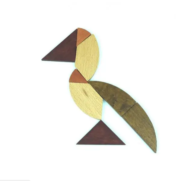 

Wooden Jigsaw Egg Shape Puzzle for Children Early Education Kids Xmas Gifts