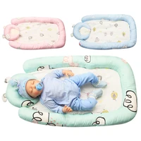 new cartoon portable anti pressure crib bed baby go out to sleep foldable crib toddler bed frame baby nursery furniture