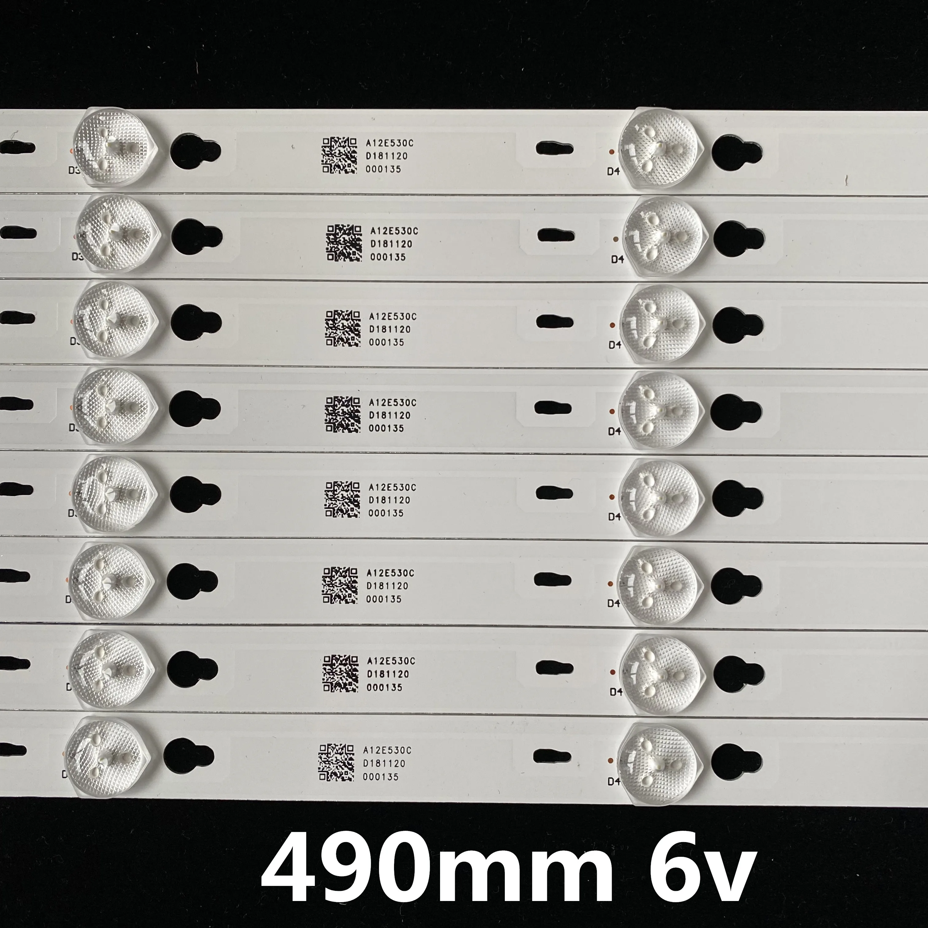 Светодиодная подсветка для TCL 48 дюймов B48A858U B48A538 4C-LB4805-HQ4 48HR330M05A1 V2 1 комплект = 8 шт. |
