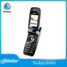 Nokia 6060 Refurbished Original Nokia 6060 original Flip Mobile phone unlocked quad band FM Radio GSM cellphone