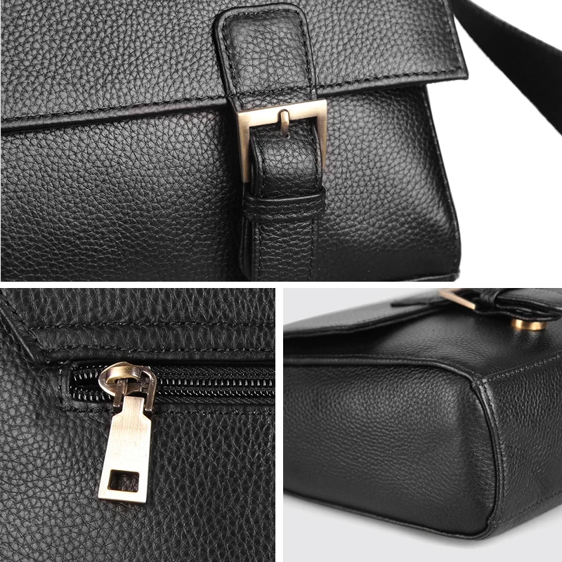 Cobbler Legend Мужская сумка из натуральной кожи Повседневная Деловая мужская через