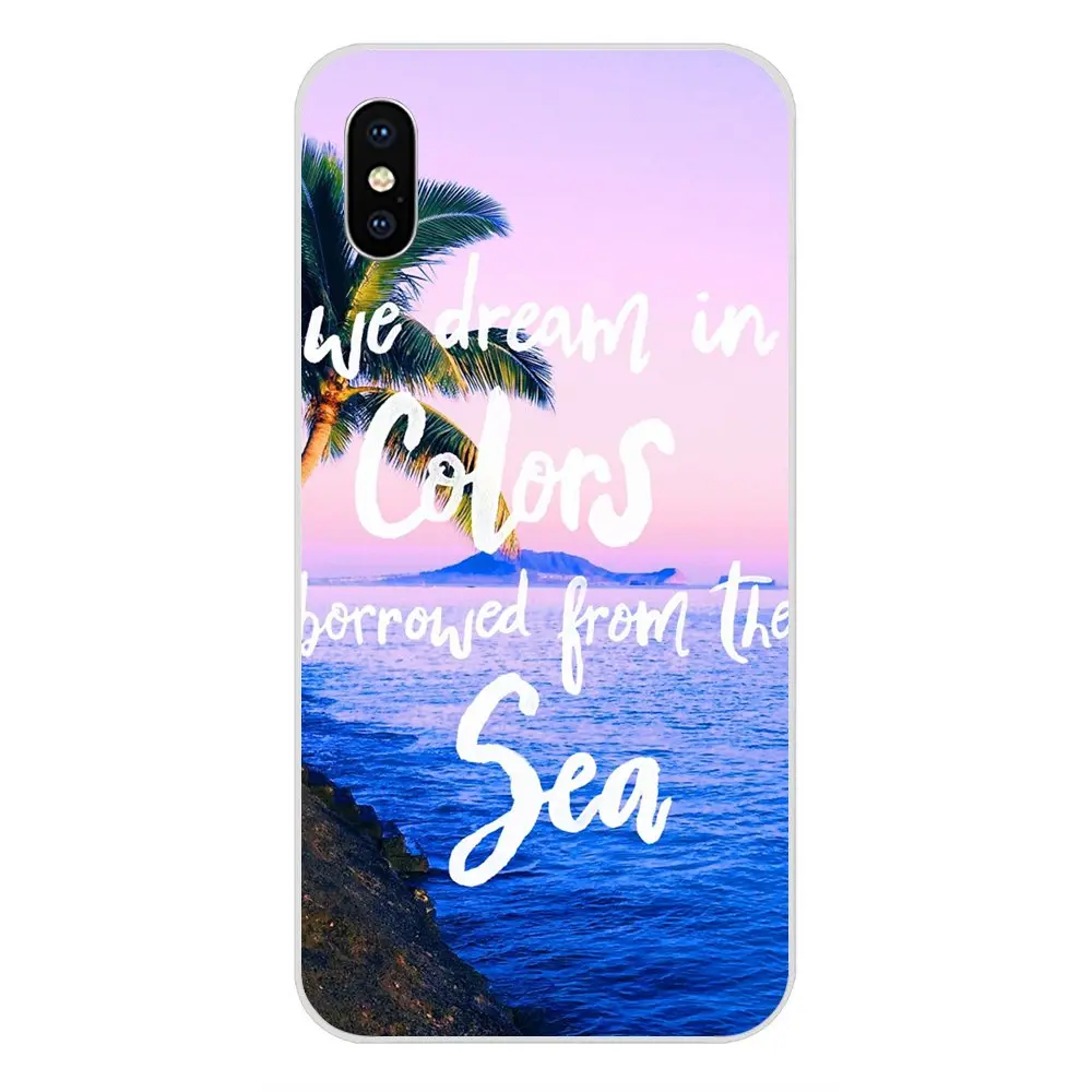 Морской Рай пляжное летнее цитаты для Huawei Честь 4C 5A 5C 5X 6 6A 6X 7 7A 7C 7X 8 8C 8S 9 10 10i 20 20i Lite