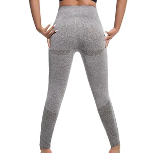 Женские Компрессионные Леггинсы Zhangyunuo, с эффектом пуш-ап, с высокой талией